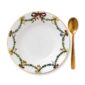 Royal Copenhagen Star Fluted Christmas Soup Plate | Kneen & Co