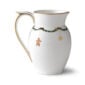 Royal Copenhagen Star Fluted Christmas Milk Jug | Kneen & Co