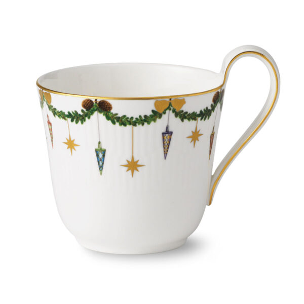 RoyalCopenhagen-1028263-Star-Fluted-HighHandle-Cup-33Cl-01-1200x1200-100KB Royal Copenhagen Star Fluted Christmas High Handle Cup | Kneen & Co