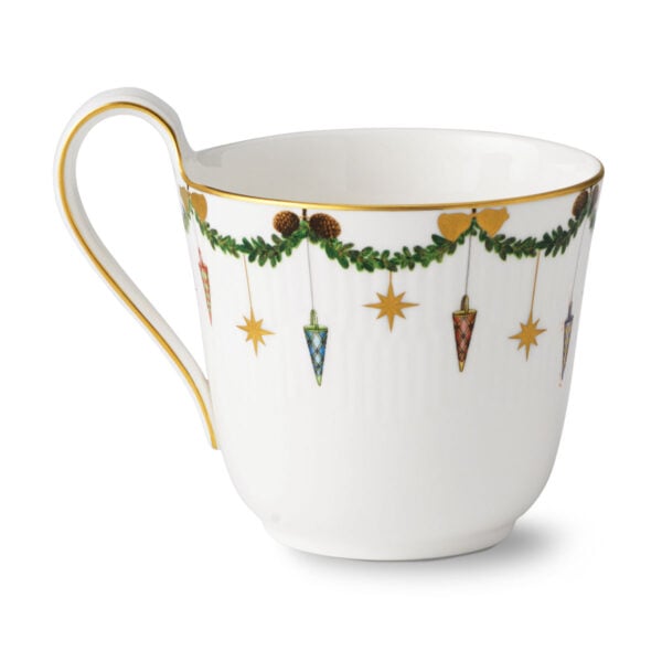 RoyalCopenhagen-1028263-Star-Fluted-HighHandle-Cup-33Cl-03-1200x1200-100KB Royal Copenhagen Star Fluted Christmas High Handle Cup | Kneen & Co