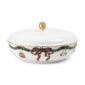 Royal Copenhagen Star Fluted Christmas Bowl with Lid | Kneen & Co
