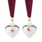 Royal Copenhagen Star Fluted Christmas Ornaments - Set of 2 | Kneen & Co