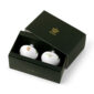 Royal Copenhagen Star Fluted Christmas Ornaments - Set of 2 | Kneen & Co