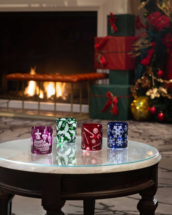 Artel Holiday Collection Double Old Fashioned Glass | Kneen & Co