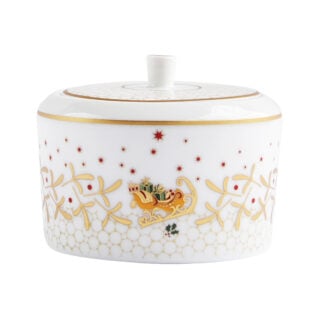 Bernardaud Noël Sugar Bowl | Kneen & Co