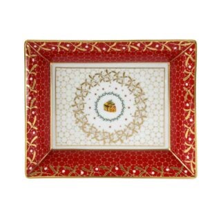 Bernardaud Noël Rouge Valet Tray | Kneen & Co