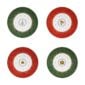 Bernardaud Noël Assorted Dessert Plates - Set of 4 | Kneen & Co