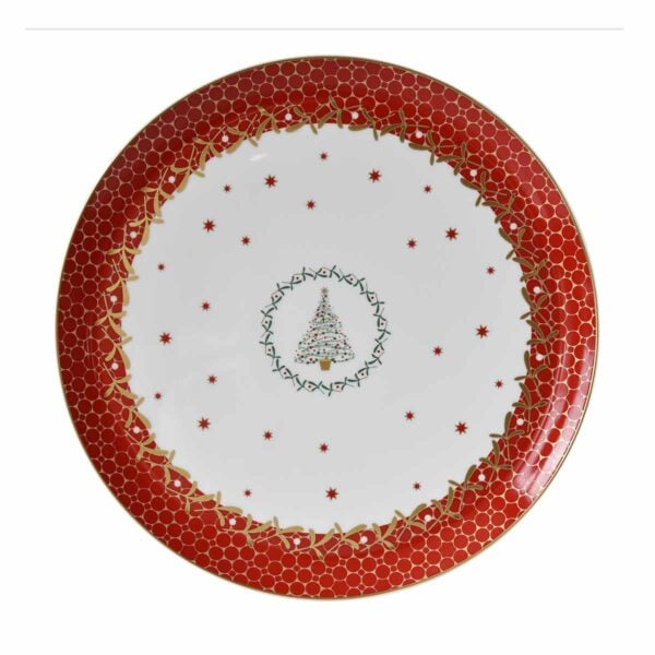 BernardaudNoel-22425-PlatATarte-3555x3554-1200x1200-100KB Bernardaud Noël Tart Platter | Kneen & Co