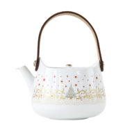 Bernardaud Noël Cabas Teapot