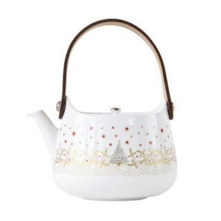 Bernardaud Noël Cabas Teapot | Kneen & Co