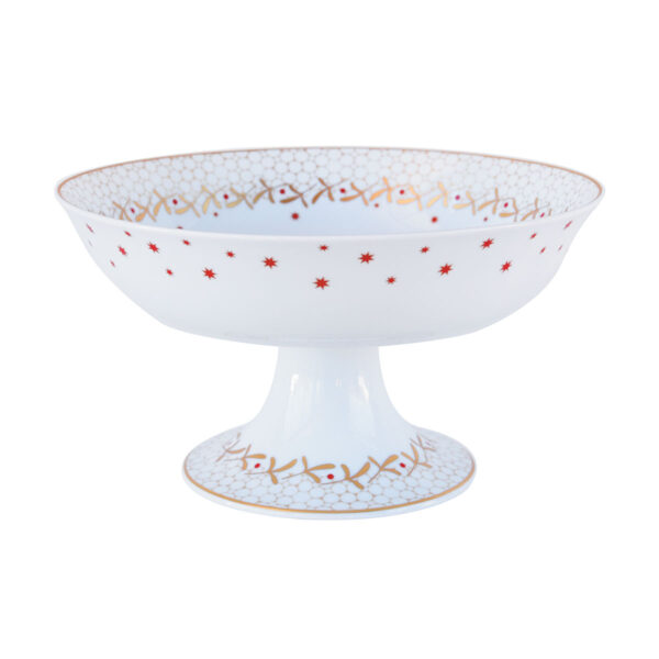 BernardaudNoel-22457-CoupeSurPied-3292x3292-1200x1200-100KB Bernardaud Noël Large Footed Coupe | Kneen & Co