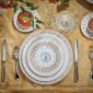 Bernardaud Noël Dinnerware set on Holiday Table | Kneen & Co