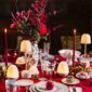 Bernardaud Noël Dinnerware set on Holiday Table | Kneen & Co