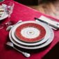 Bernardaud Noël Dinnerware set on Holiday Table | Kneen & Co