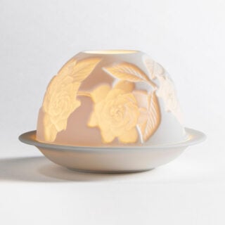 Bernardaud Gardenia LED Votive Light | Kneen & Co