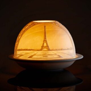 Bernardaud Eiffel Tower LED Votive Light | Kneen & Co