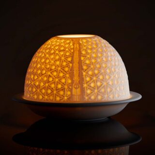 Bernardaud Lattice LED Votive Light | Kneen & Co