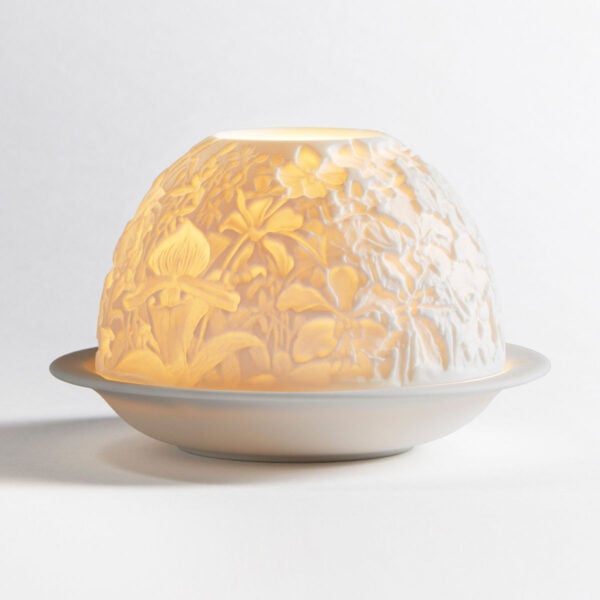 Bernardaud Orchids LED Votive Light | Kneen & Co