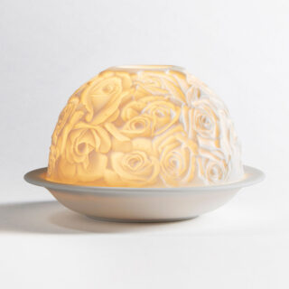 Bernardaud Roses LED Votive Light | Kneen & Co