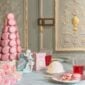 Bernardaud Votive Lights set on evening table | Kneen & Co