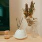 Bernardaud Votive Lights set on side table | Kneen & Co