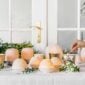 Bernardaud assorted Votive Lights set on table | Kneen & Co
