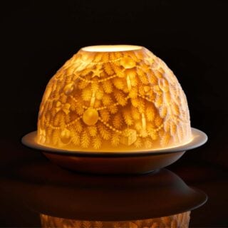 Bernardaud Christmas Tree Votive Light | Kneen & Co