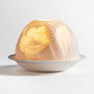 Bernardaud Magnolia Votive Light | Kneen & Co