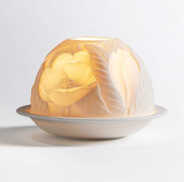 Bernardaud Magnolia Votive Light | Kneen & Co