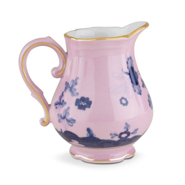 Ginori 1735 Oriente Italiano Azalea Milk Jug | Kneen & Co