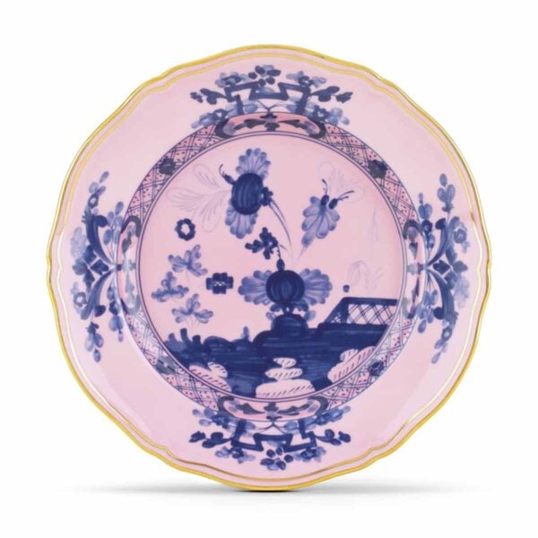 GINORI-OrienteItal-AZALEA-003RG00-FPT110010210G00124500-1200x1200-100KB Ginori 1735 Oriente Italiano Azalea Flat Dessert Plate | Kneen & Co