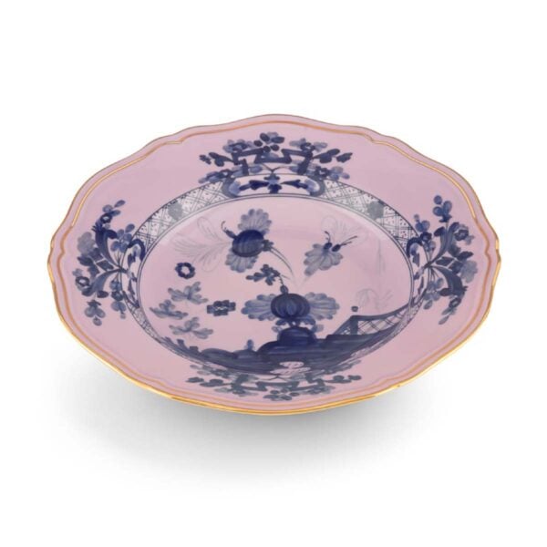 GINORI-OrienteItal-AZALEA-003RG00-FPT210010240G00124500-1-1200x1200-100KB Ginori 1735 Oriente Italiano Azalea Soup Plate | Kneen & Co