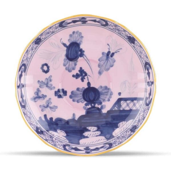 Ginori 1735 Oriente Italiano Azalea Tea Saucer | Kneen & Co