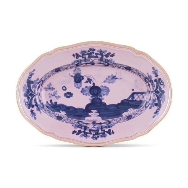 GINORI-OrienteItal-AZALEA-003RG00-FRV000010220G00124500-1200x1200-100KB Ginori 1735 Oriente Italiano Azalea Pickle Dish | Kneen & Co