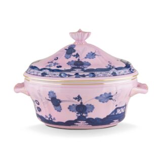 Ginori 1735 Oriente Italiano Azalea Tureen | Kneen & Co