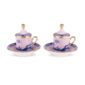 Ginori 1735 Oriente Italiano Azalea Coffee Cup - Set of 2 | Kneen & Co
