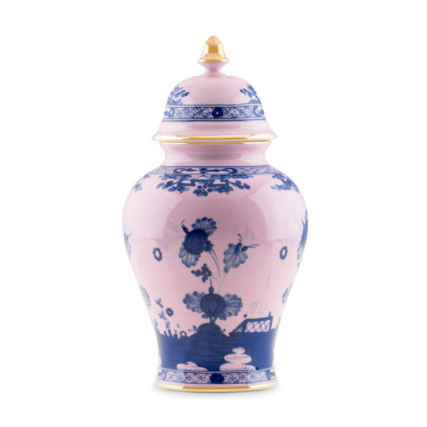 Ginori 1735 Oriente Italiano Azalea Potiche Vase | Kneen & Co