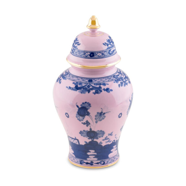 Ginori 1735 Oriente Italiano Azalea Potiche Vase | Kneen & Co