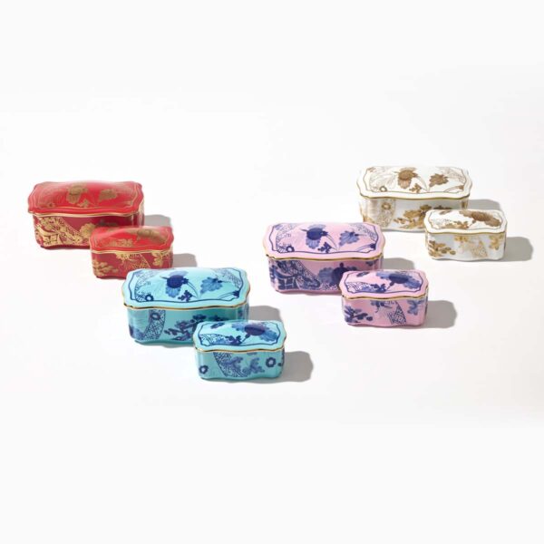 Ginori 1735 Oriente Italiano Rectangular Trinket Box | Kneen & Co