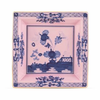 Ginori 1735 Oriente Italiano Azalea Large Squared Vide Poche | Kneen & Co
