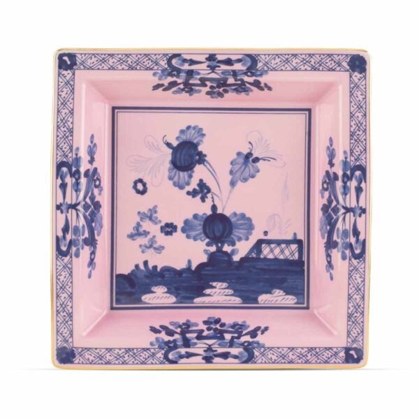 GINORI-OrienteItal-AZALEA-017RG02-FG6836010245G00124500-1200x1200-100KB Ginori 1735 Oriente Italiano Azalea Large Squared Vide Poche | Kneen & Co