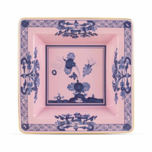 GINORI-OrienteItal-AZALEA-017RG02-FG6837010180G00124500-1200x1200-100KB Ginori 1735 Oriente Italiano Azalea Small Squared Vide Poche | Kneen & Co