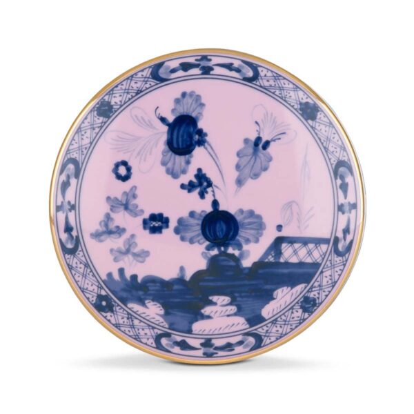 Ginori 1735 Tesori Large Round Trinket Box in Oriente Italiano Azalea | Kneen & Co