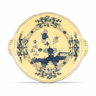 Ginori 1735 Oriente Italiano Citrino Cake Plate | Kneen & Co
