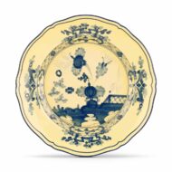 Ginori 1735 Oriente Italiano Citrino Flat Dessert Plate