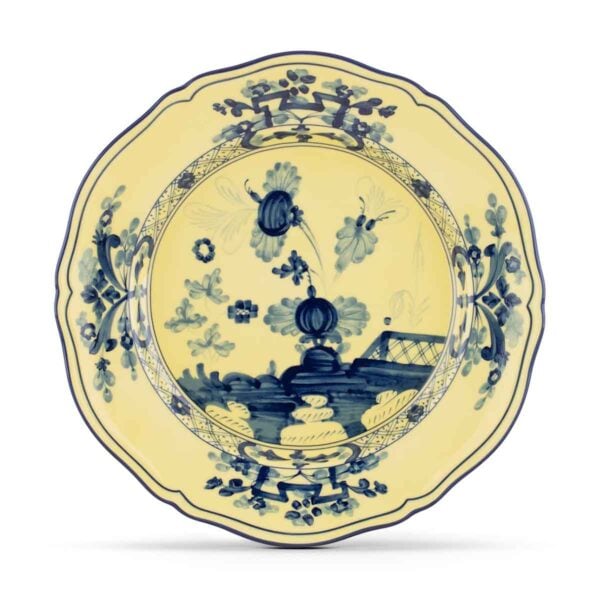 GINORI-OrienteItal-CITRINO-003RG00-FPT110010265G00123900-1200x1200-100KB Ginori 1735 Oriente Italiano Citrino Flat Dinner Plate | Kneen & Co