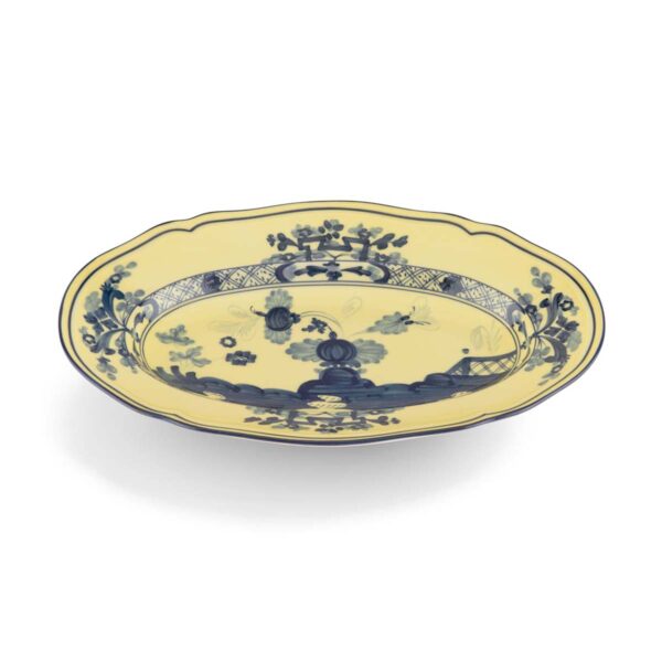 Ginori 1735 Oriente Italiano Citrino Pickle Dish | Kneen & Co