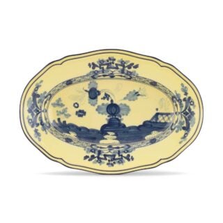 Ginori 1735 Oriente Italiano Citrino Pickle Dish | Kneen & Co