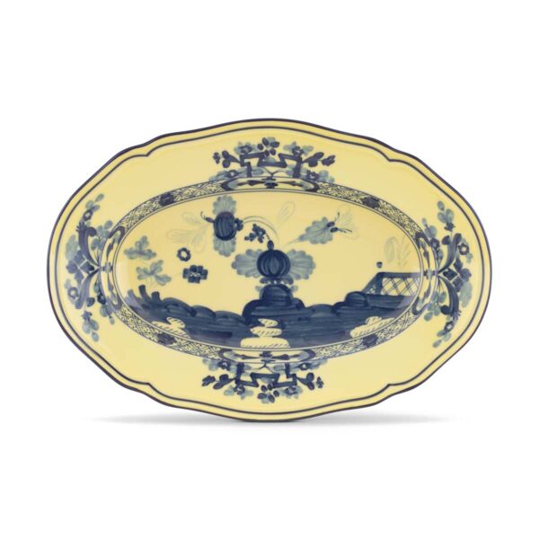 Ginori 1735 Oriente Italiano Citrino Pickle Dish | Kneen & Co