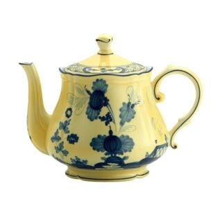 Ginori 1735 Oriente Italiano Citrino Teapot | Kneen & Co